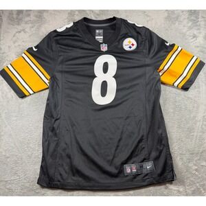 Nike Kenny Pickett #8 Pittsburgh Steelers On Field NFL Jersey Men's M Black